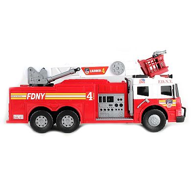 Your kiddo will come to the rescue in this FDNY: 24" Ladder Truck.