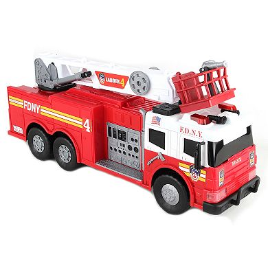 Your kiddo will come to the rescue in this FDNY: 24" Ladder Truck.