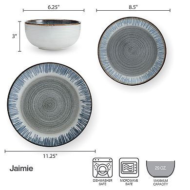 Pfaltzgraff Jamie 12-pc. Dinnerware Set