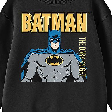 Boys 8-20 Batman The Dark Knight Comic Long Sleeve Graphic Sweatshirt