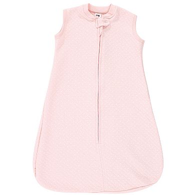 Infant Girl Premium Quilted Sleeveless Sleeping Bag and Wearable Blanket