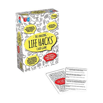 University Games The Amazing Life Hacks Card Game