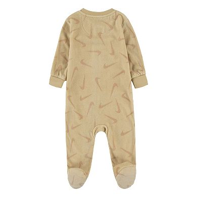 Baby Nike Fleece Sleep & Play One Piece Pajamas