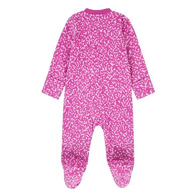 Baby Nike Fleece Notebook Sleep & Play One Piece Pajamas