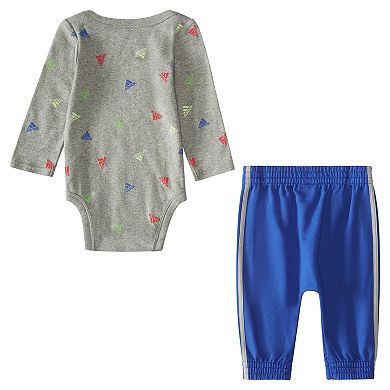 Baby & Toddler Boy adidas Bodyshirt & Jogger 2-piece Set