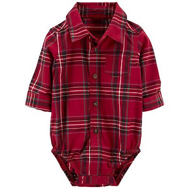 Boys Carter's 3-Piece Plaid Dress Me Up Set