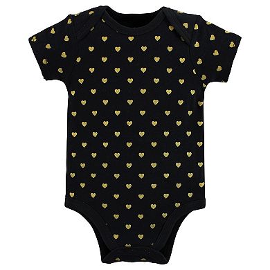 Hudson Baby Infant Girl Cotton Bodysuits, Daddys Princess