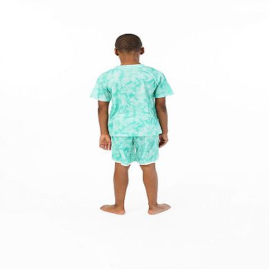 Sleep On It Boys 2-piece Short-sleeve Jersey Pajama Shorts Set