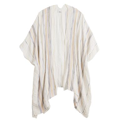 Women's Sonoma Goods For Life® Striped Textured Ruana