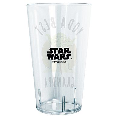 Star Wars Best Grandpa Yoda 24-oz. Tritan Glass