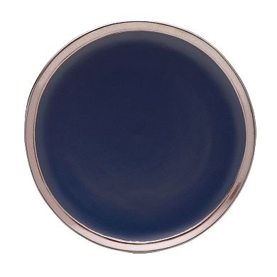 Mikasa Miller Blue 12-Piece Stoneware Dinnerware Set