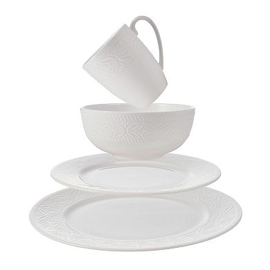 Mikasa Indira Bone China 16 pc Dinnerware Set