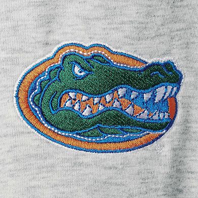 Men's Champion Heathered Gray Florida Gators Field Day Team Quarter-Zip Jacket