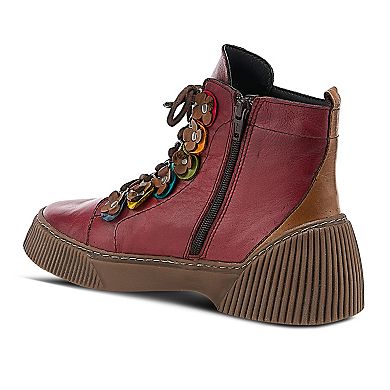 Spring Step Yeba Women's Leather Ankle Boots