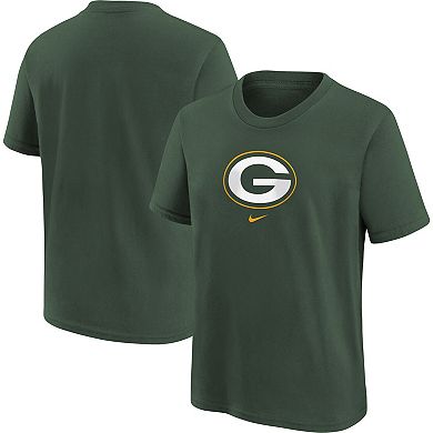 Youth Nike Green Green Bay Packers Logo T-Shirt