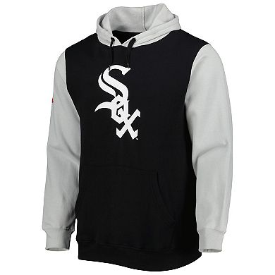 Men's Stitches Black/Gray Chicago White Sox Team Pullover Hoodie