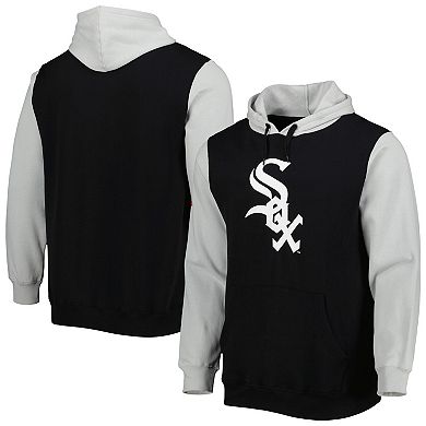 Men's Stitches Black/Gray Chicago White Sox Team Pullover Hoodie