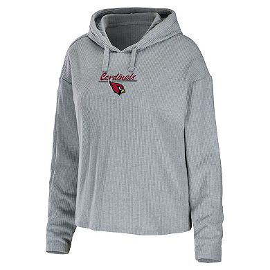 Women's WEAR by Erin Andrews Heathered Gray Arizona Cardinals Pullover Hoodie & Pants Lounge Set