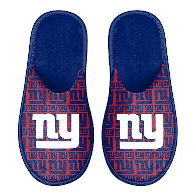 Men's FOCO New York Giants Scuff Logo Slide Slippers
