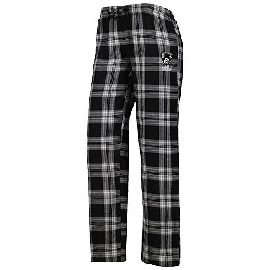 Women's Concepts Sport Black/Gray Brooklyn Nets Badge T-Shirt & Pajama Pants Sleep Set