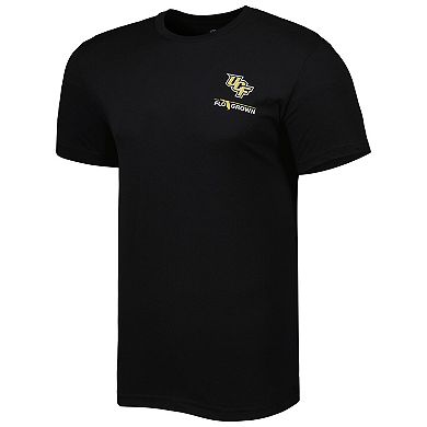 Men's FloGrown Black UCF Knights Double Diamond Crest T-Shirt