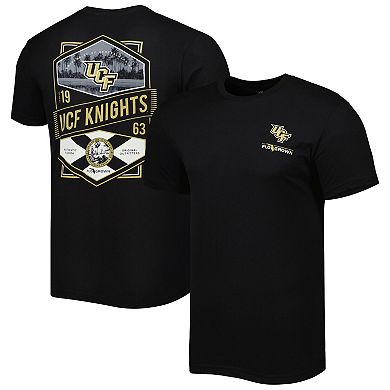 Men's FloGrown Black UCF Knights Double Diamond Crest T-Shirt