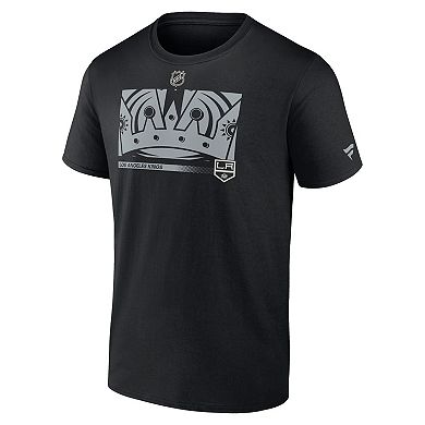 Men's Fanatics Branded Black Los Angeles Kings Authentic Pro Core Collection Secondary T-Shirt