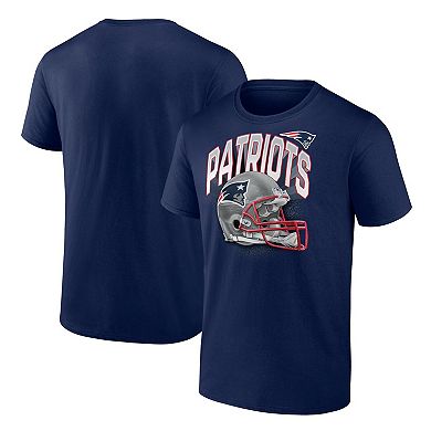 Men's Fanatics Branded Heathered Navy New England Patriots Big & Tall End Around T-Shirt