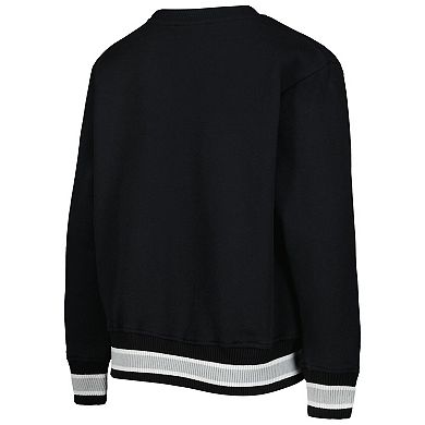 Youth Black Vegas Golden Knights Classic Blueliner Pullover Sweatshirt