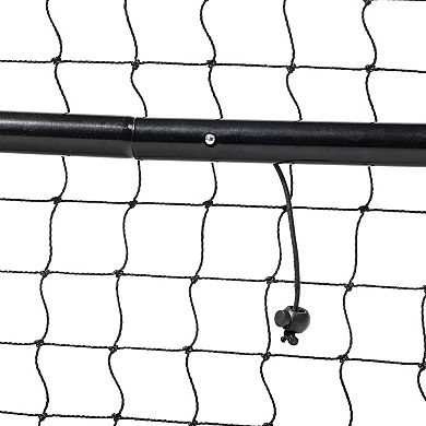 Franklin Sports Official Regulation Size 22-Foot Portable Outdoor Pickleball Net System with Wheels