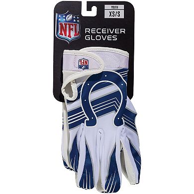 Franklin Sports Indianapolis Colts Youth NFL Football Receiver Gloves