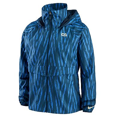 Women's Nike Navy Club America AWF Raglan Full-Zip Jacket