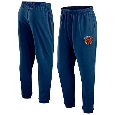 Men's Fanatics Branded Navy Chicago Bears From Tracking Sweatpants