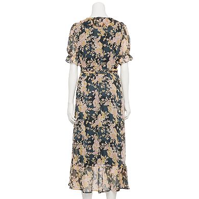 You can buy Lauren Conrad's floral ruffle dress for only $55 -  HelloGigglesHelloGiggles