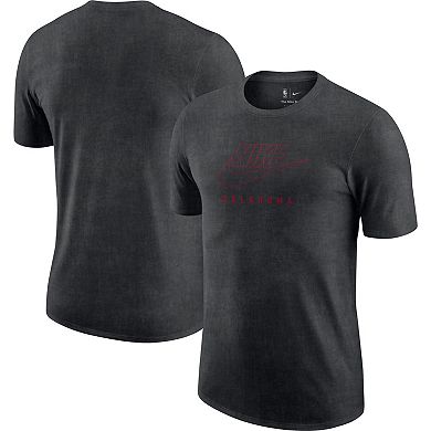 Men's Nike Charcoal Oklahoma Sooners Washed Max90 T-Shirt