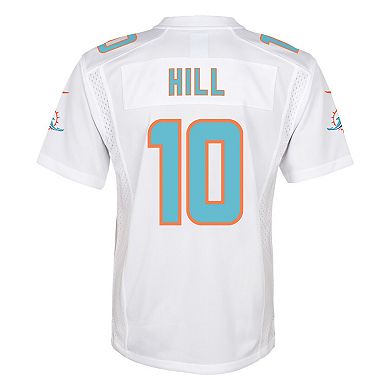 Youth Nike Tyreek Hill White Miami Dolphins Team Game Jersey