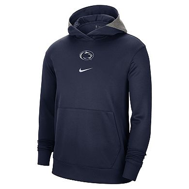 Men's Nike Navy Penn State Nittany Lions Team Basketball Spotlight Performance Pullover Hoodie