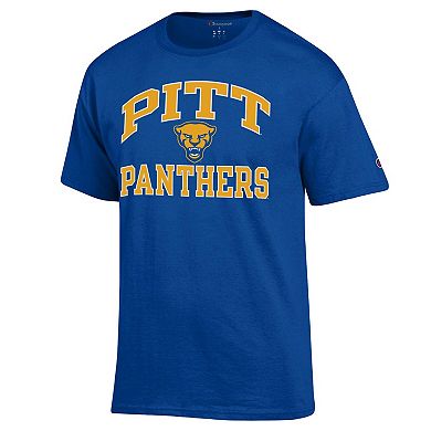 Men's Champion Royal Pitt Panthers High Motor T-Shirt