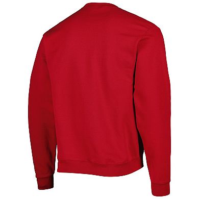Men's Champion Cardinal Arkansas Razorbacks High Motor Pullover Sweatshirt