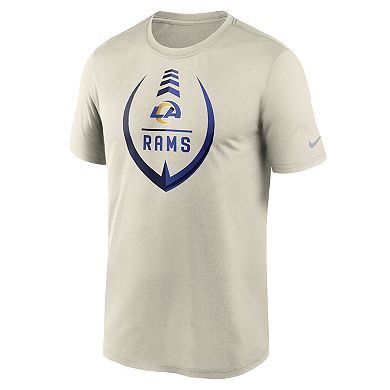 Men's Nike Bone Los Angeles Rams Icon Legend Performance T-Shirt