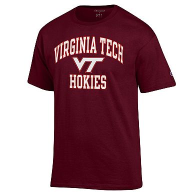 Men's Champion Maroon Virginia Tech Hokies High Motor T-Shirt