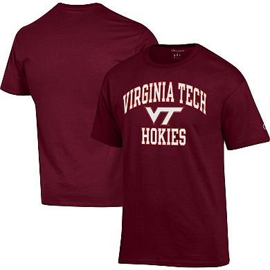 Men's Champion Maroon Virginia Tech Hokies High Motor T-Shirt