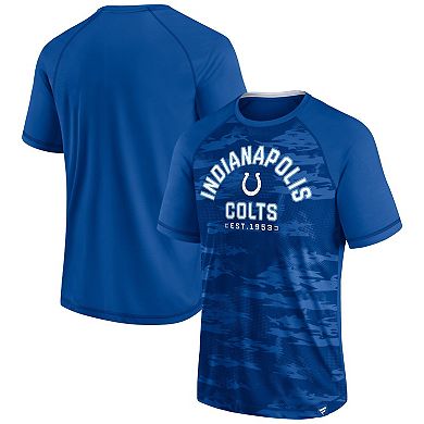 Men's Fanatics Branded Royal Indianapolis Colts Hail Mary Raglan T-Shirt