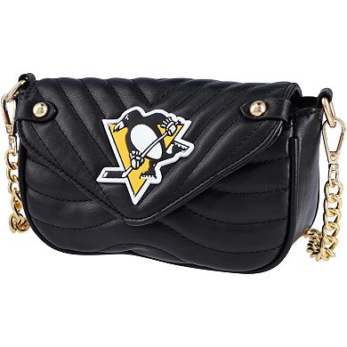 Women's Cuce Pittsburgh Penguins Vegan Leather Strap Bag