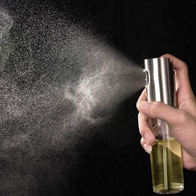Cheer Collection Cooking Oil Sprayer - 3.5oz Olive Oil Bottle Dispenser Spray for Kitchen