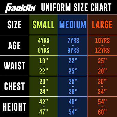 Franklin Sports Washington Commanders Kids NFL Uniform Set