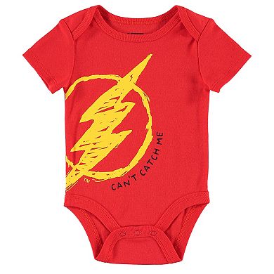 Baby DC Comics Superhero 3 Pack Bodysuits