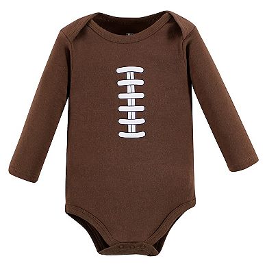 Infant Boy Cotton Long-Sleeve Bodysuits