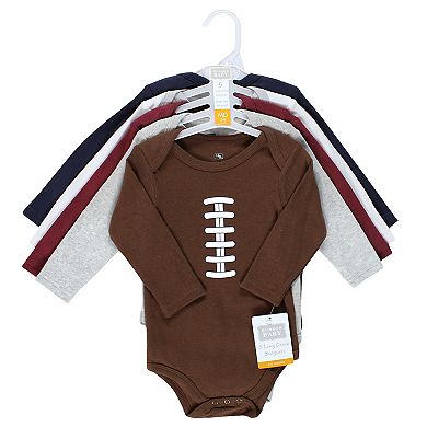 Infant Boy Cotton Long-Sleeve Bodysuits
