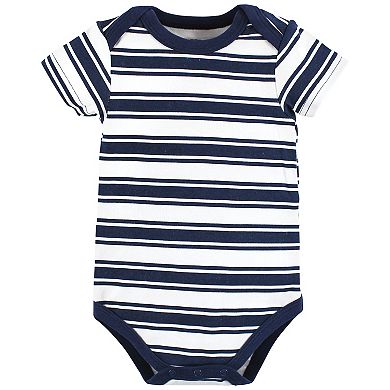 Hudson Baby Infant Boy Cotton Bodysuits, Mamas Boy, 12-18 Months